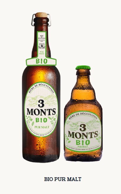 Image de la bière 3 Monts Bio.