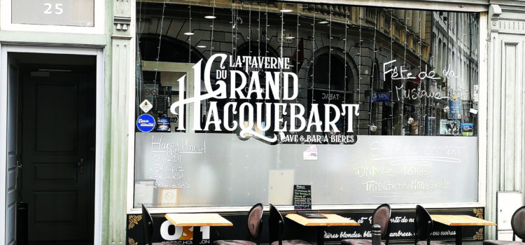 La Taverne du Grand Hacquebart. Façade de La Taverne du Grand Hacquebart.