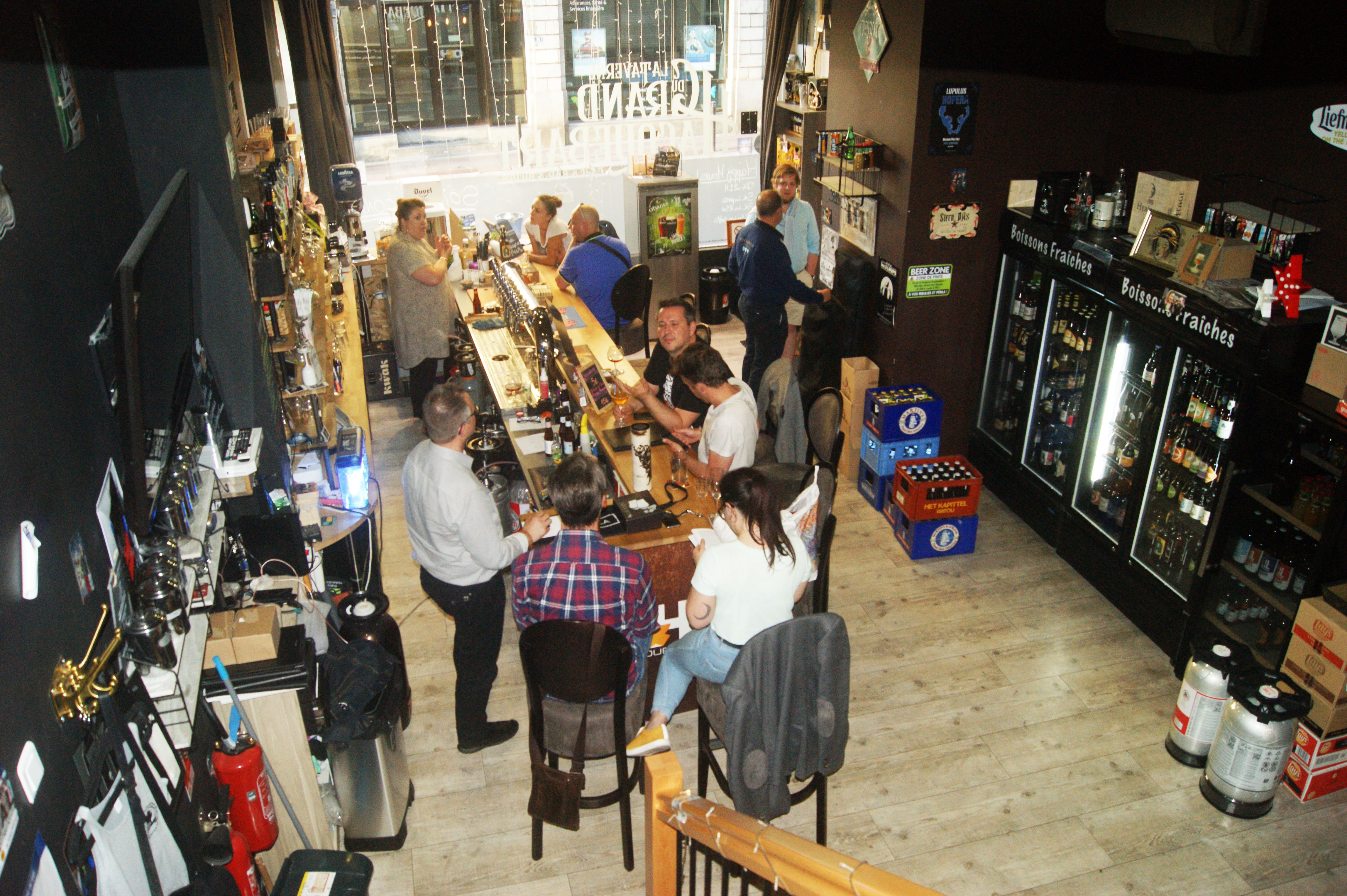 Photo du rez-de-chaussée La taverne du Grand Hacquebart.