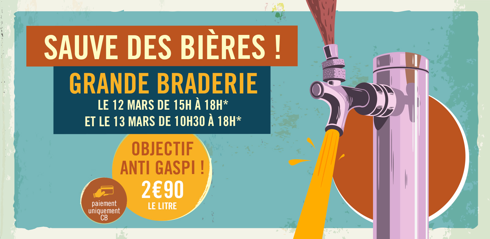 Braderie de bières 3 brasseurs